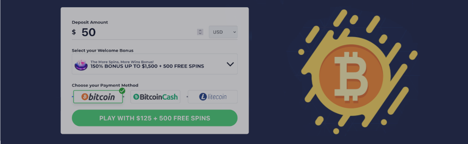 Punt Casino is a real casino accepts Bitcoin, with it's seamless Bitcoin deposit process making it a leading industry name.