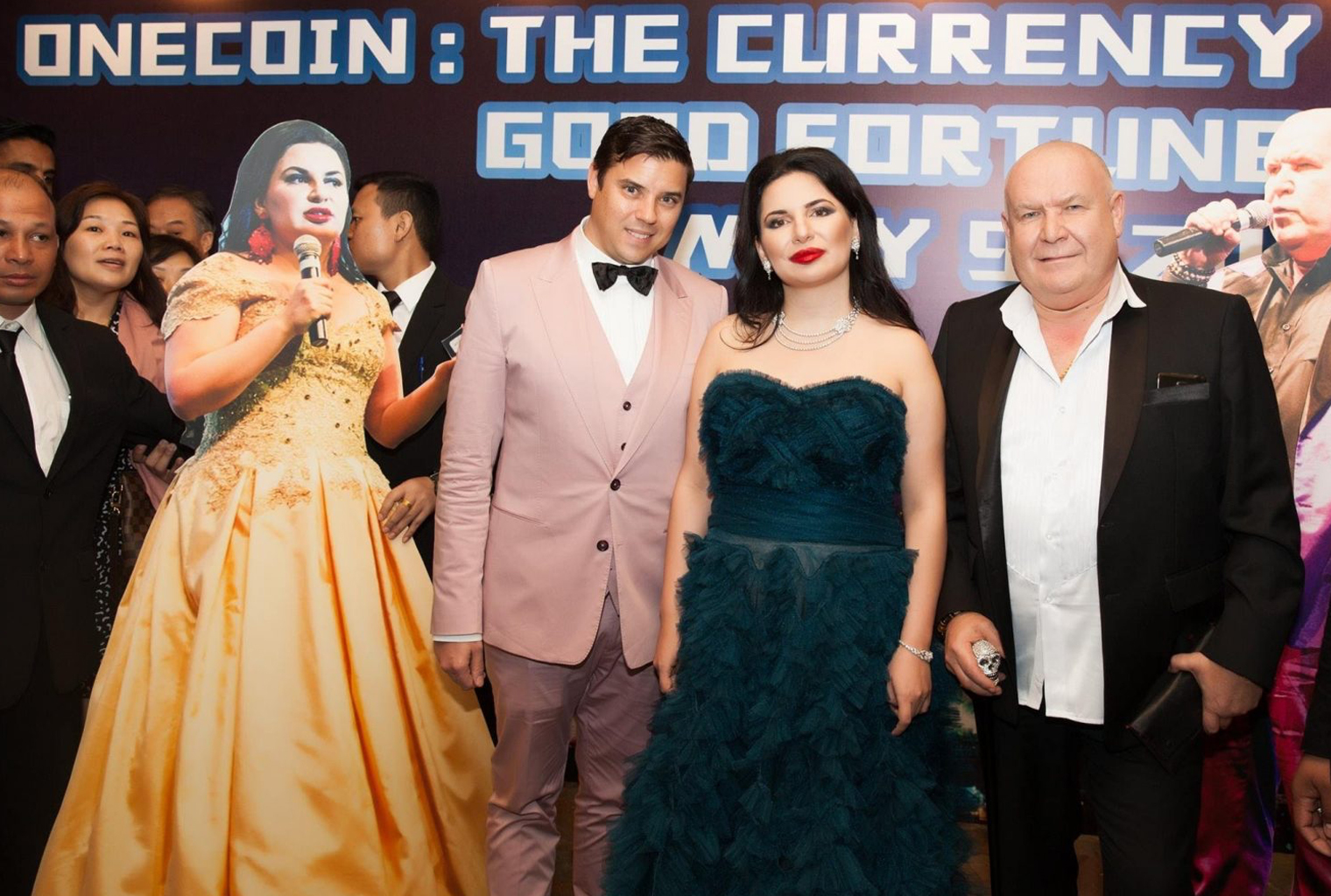 OneCoin was driven by flashy marketing, including huge over-produced events.
