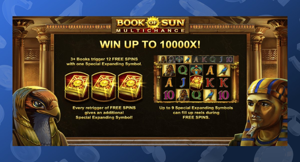 Play Book of Sun at Punt Casino.