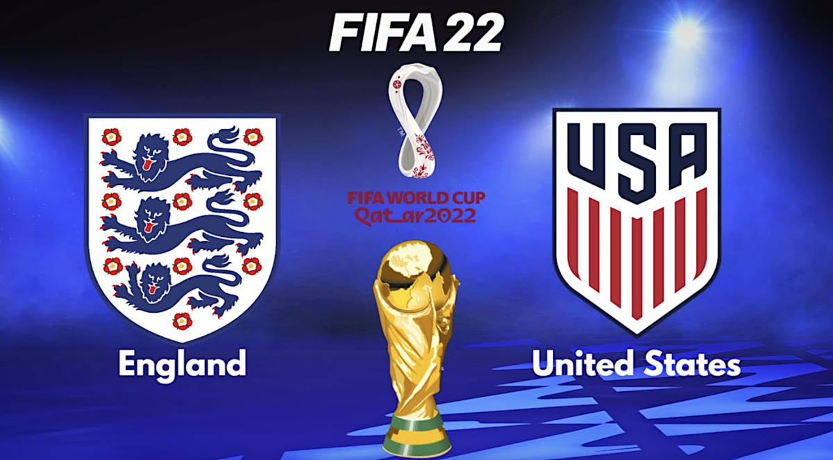 England will take on the USA in the first group stage of the 2022 FIFA World Cup in Qatar.