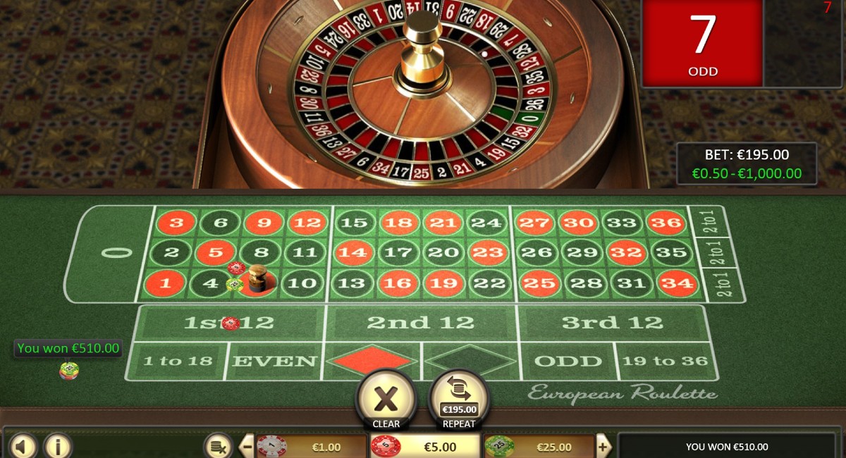 Play European Roulette at Punt Casino.