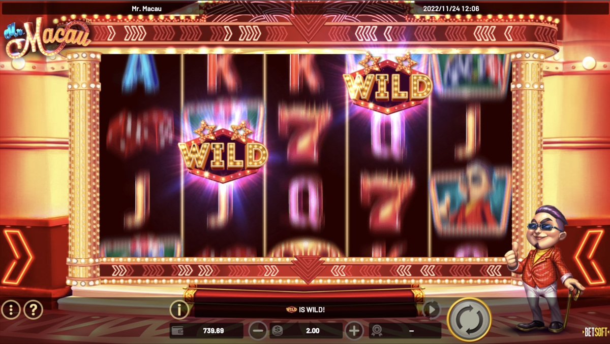 Mr. Macau slot at Punt Casino offers loads of bonus features and is one of the high RTP games on the menu.