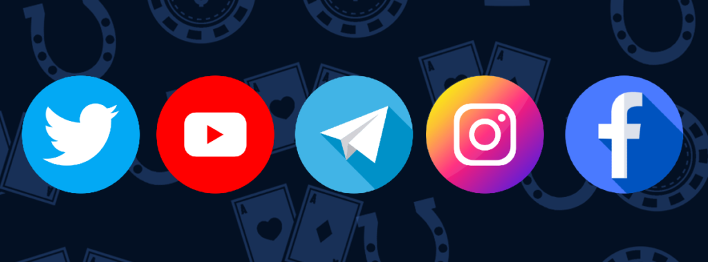 Follow Punt Casino on social media.