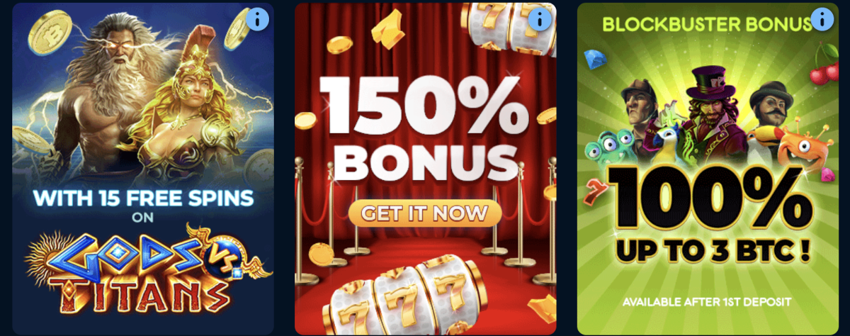 Some bonuses and promotions at Punt Casino.