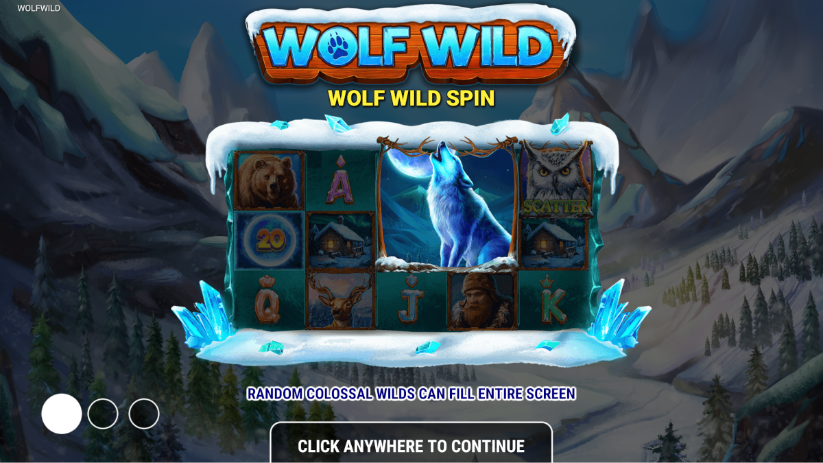 Wolf Wild slot from Reevo bonus features.