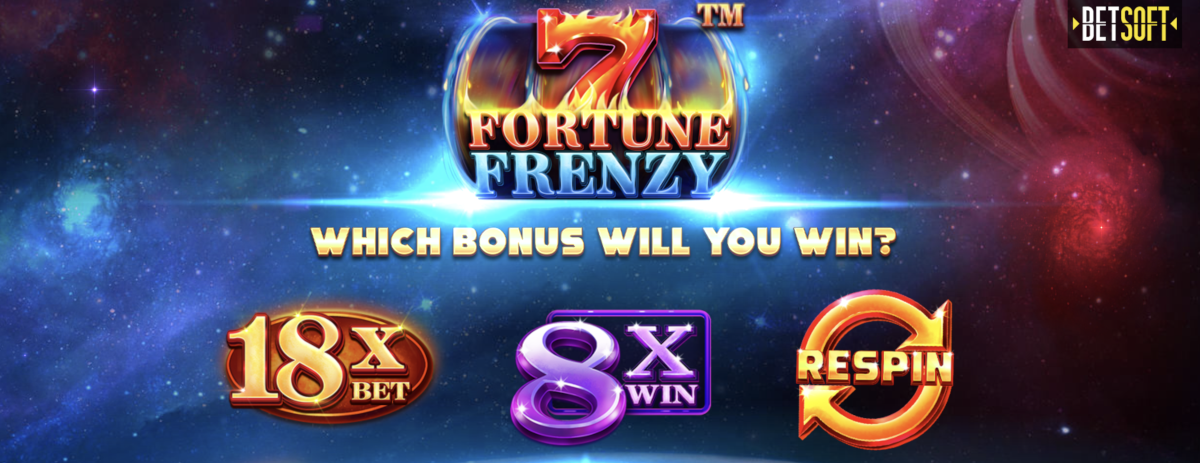 7 Fortune Frenzy slot from Betsoft Gaming.