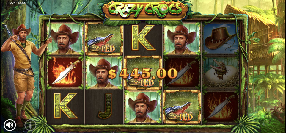 Crazy Cros slot is one of the top crypto slots at Punt Casino this week.