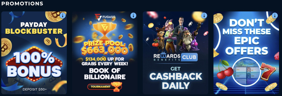 Find new and exciting casino promotions every day at Punt Casino.